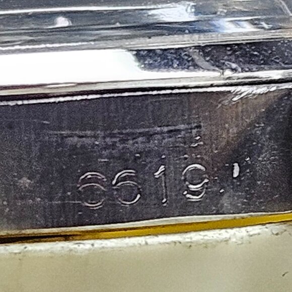 (sale) Rolex Ladies 24mm OP 6619 Steel On Black Leather Strap - Picture 9 of 13